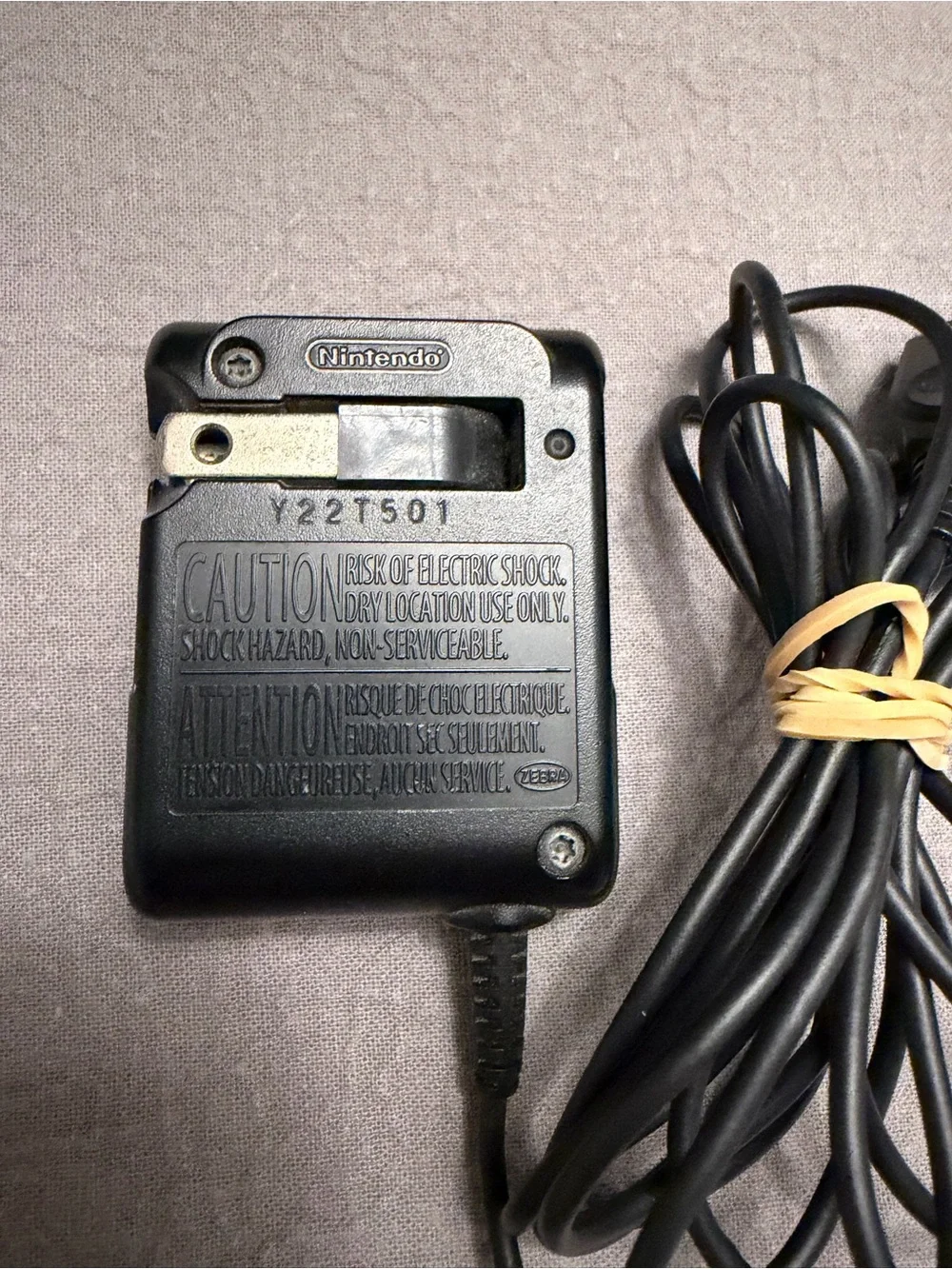 Authentic OEM Nintendo Game Boy Advance GBA SP DS Orig Charger NTR-002 JPN/USA